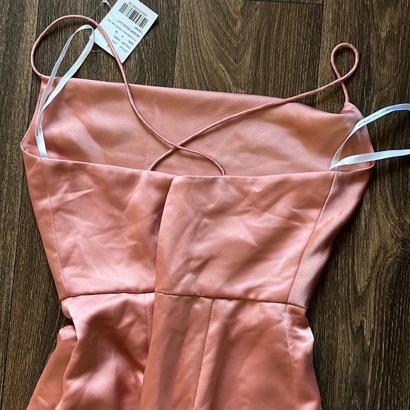 Charmeuse Cowl Neck Dress - Picture 7 of 8